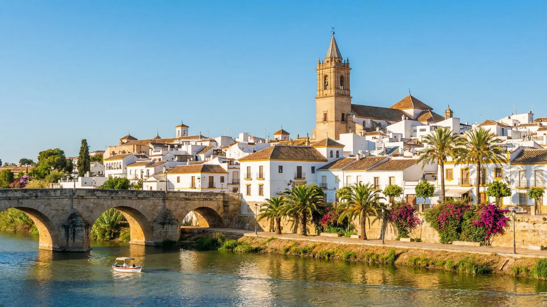 Vista de Alcalá del Río, Sevilla