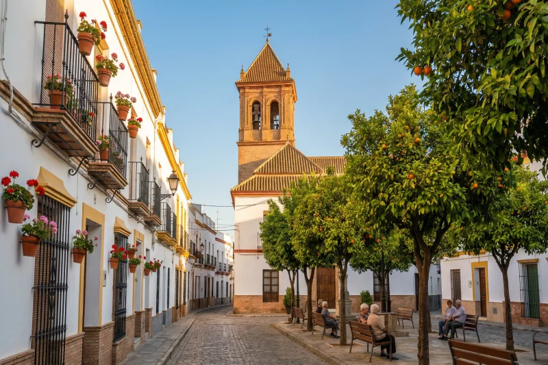 Vista de Benacazón, Sevilla