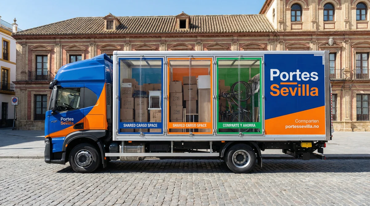 ¿Qué es un Grupaje? Guía Completa para Ahorrar en Tu Mudanza [2026] - Guía profesional de mudanzas Portes Sevilla