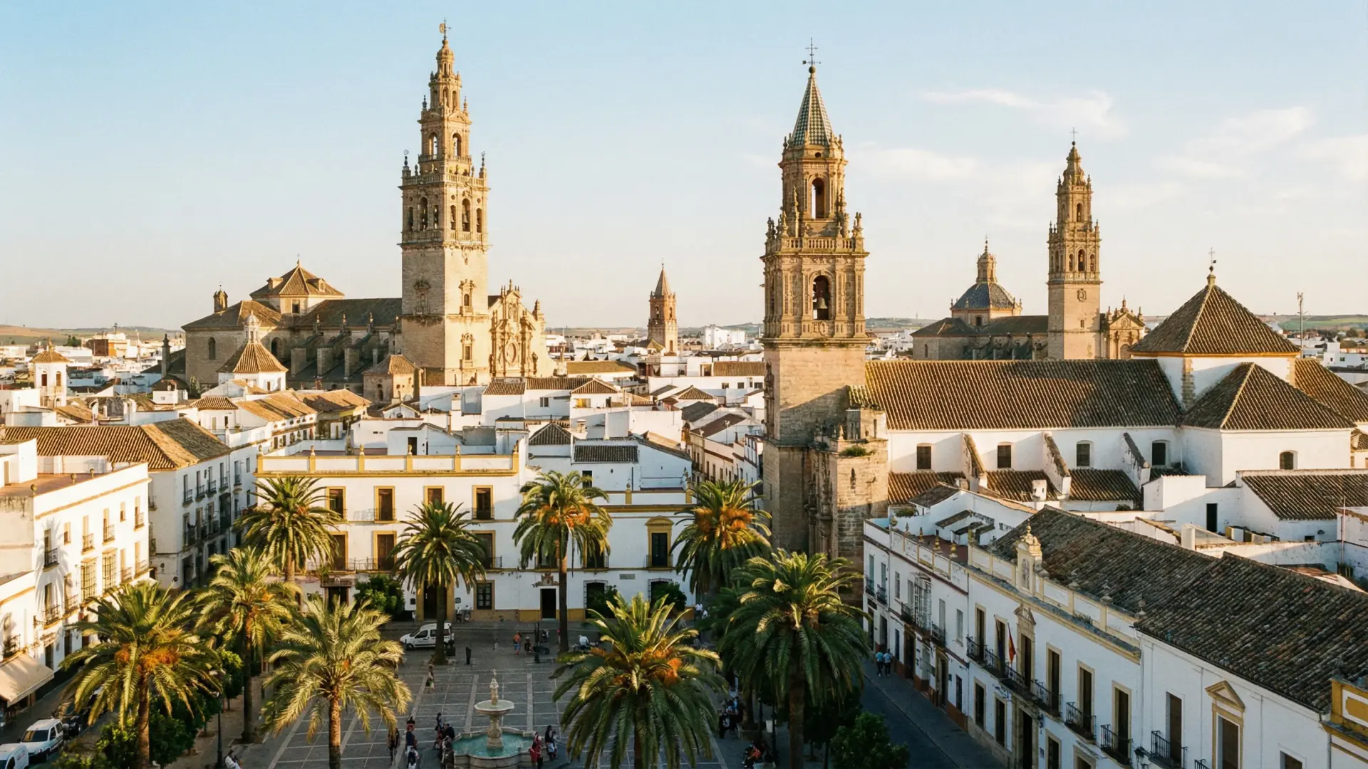 Vista de Écija, Sevilla