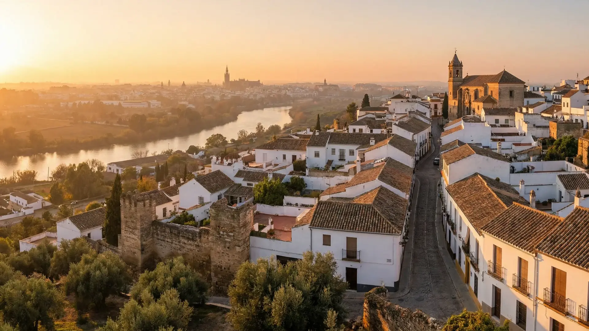 Vista de San Juan de Aznalfarache, Sevilla
